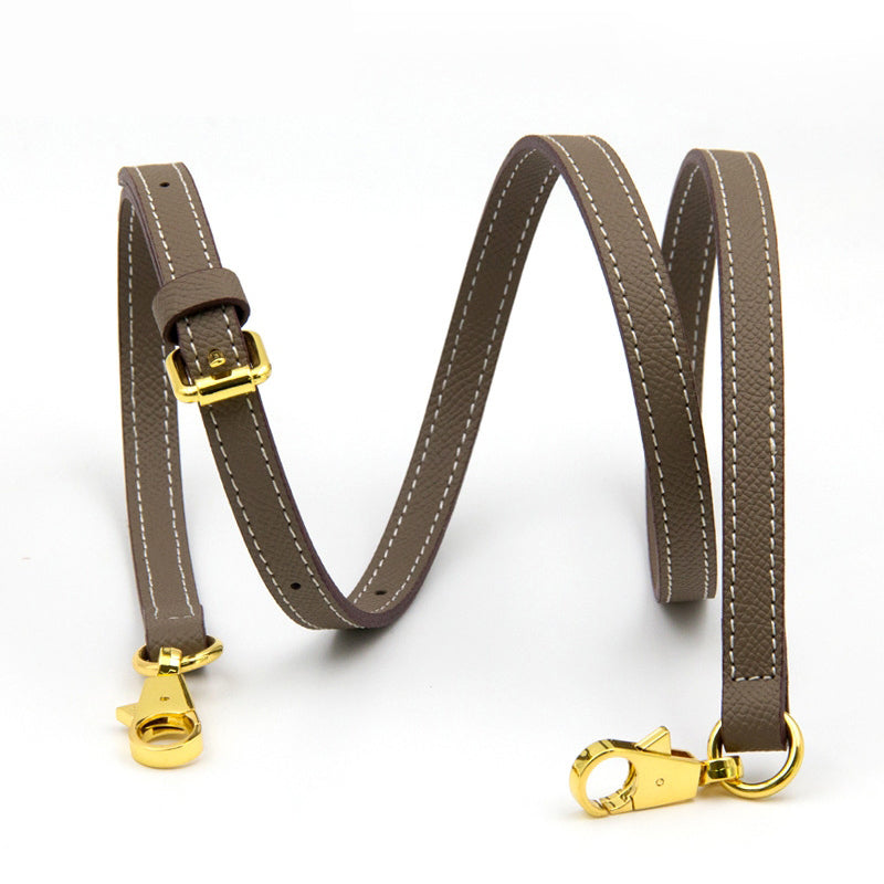 Luxury Genuine Leather Shoulder Strap Handmade Top Quality