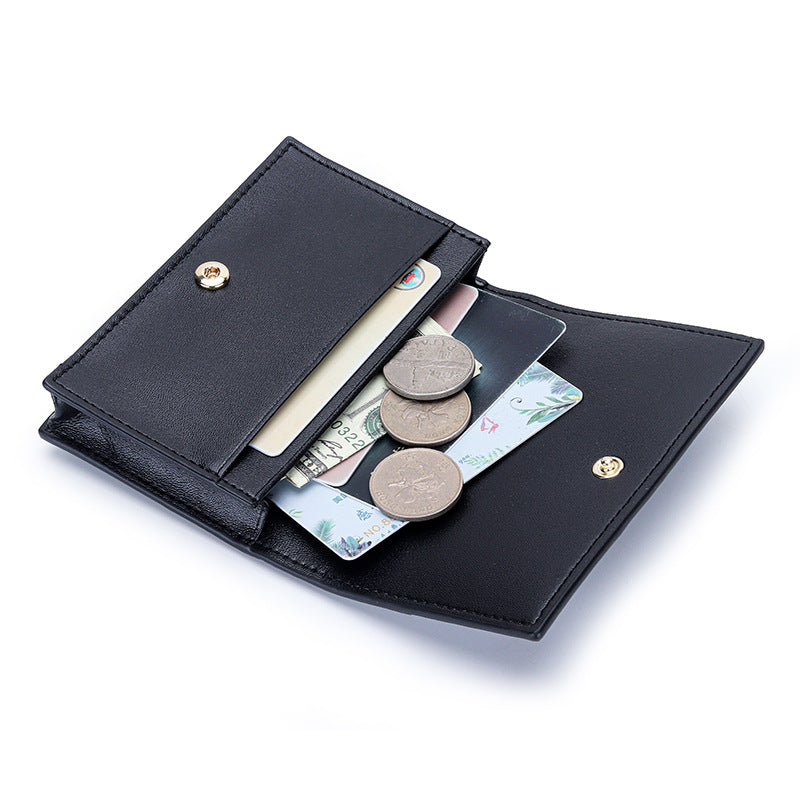 Woven Sheepskin Square Box Card Holder