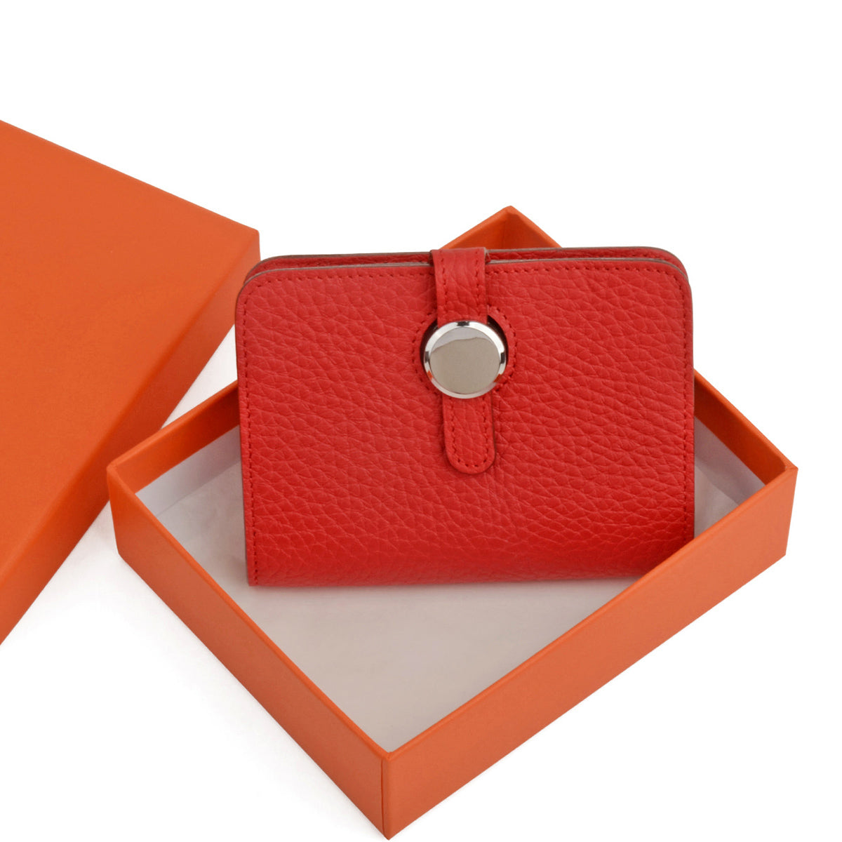 Donnain Fashion Genuine Leather Minimalist Credit Card Holder