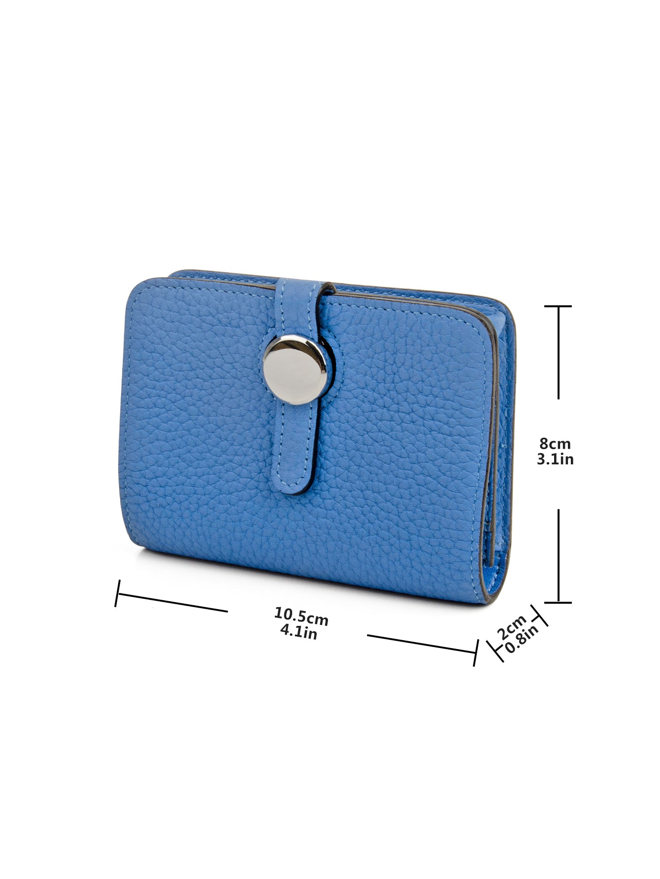 Donnain Fashion Genuine Leather Minimalist Credit Card Holder