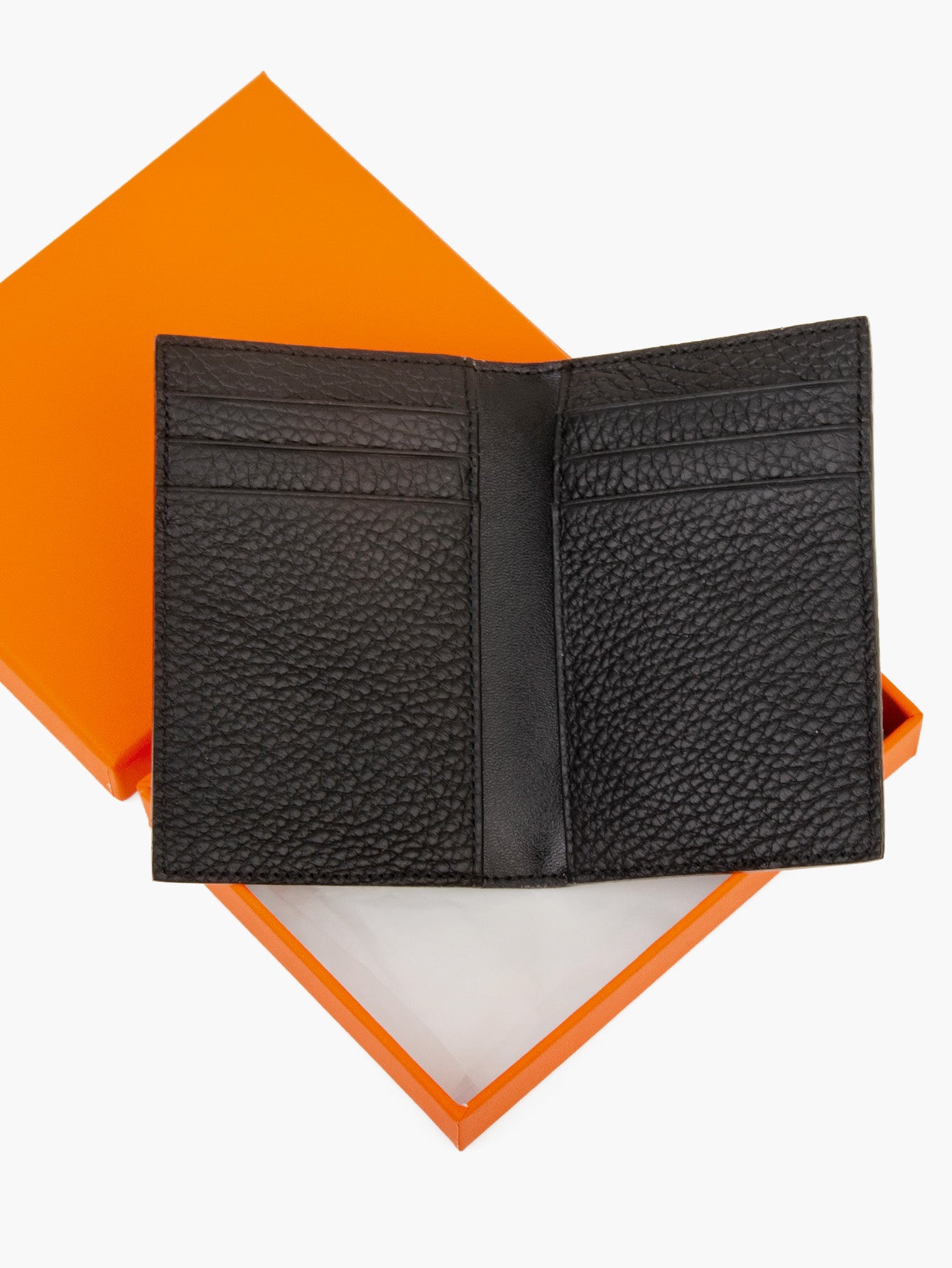 Donnain Fashion Genuine Leather Minimalist Credit Card Holder for Women & Men