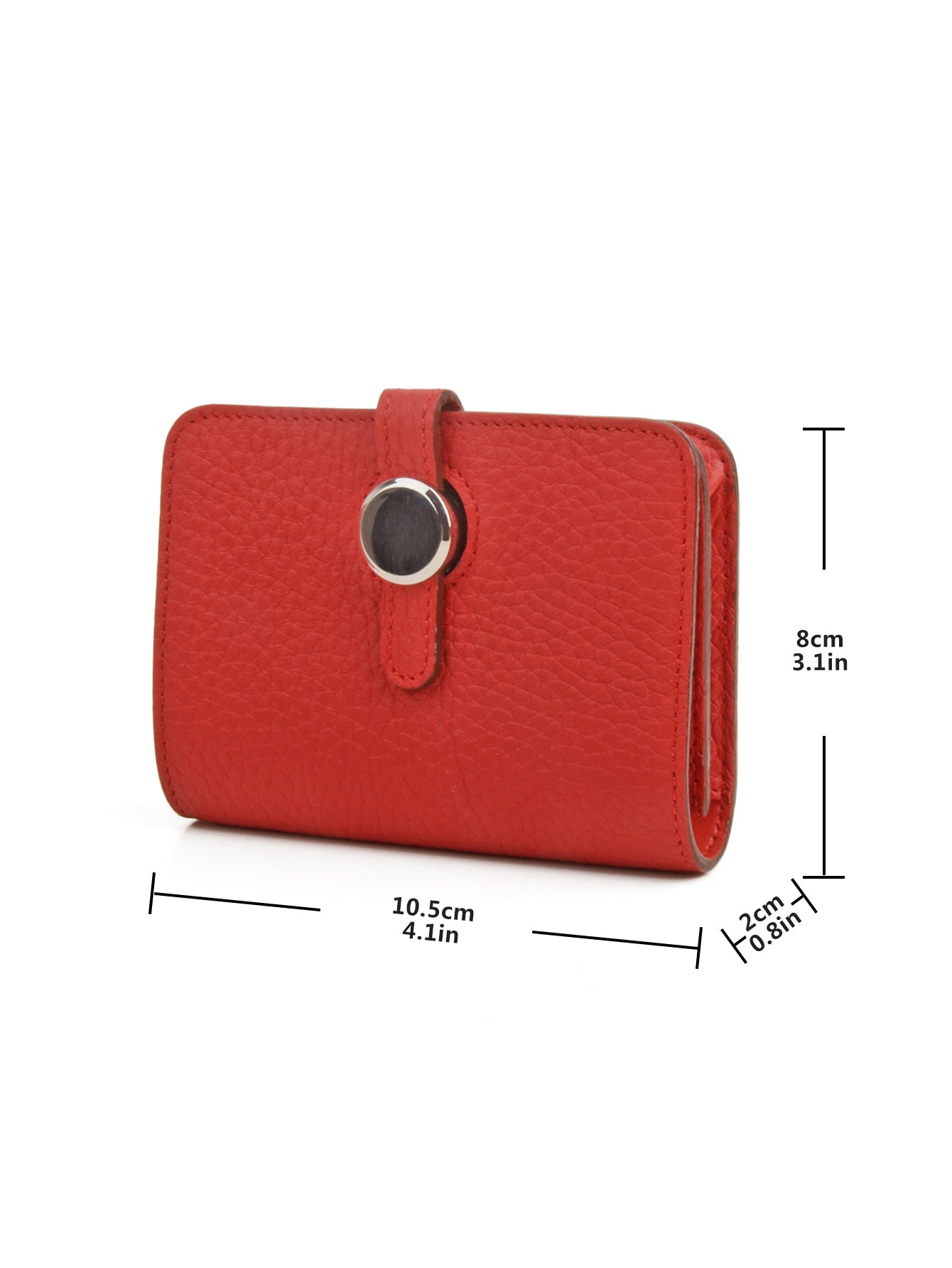 Donnain Fashion Genuine Leather Minimalist Credit Card Holder