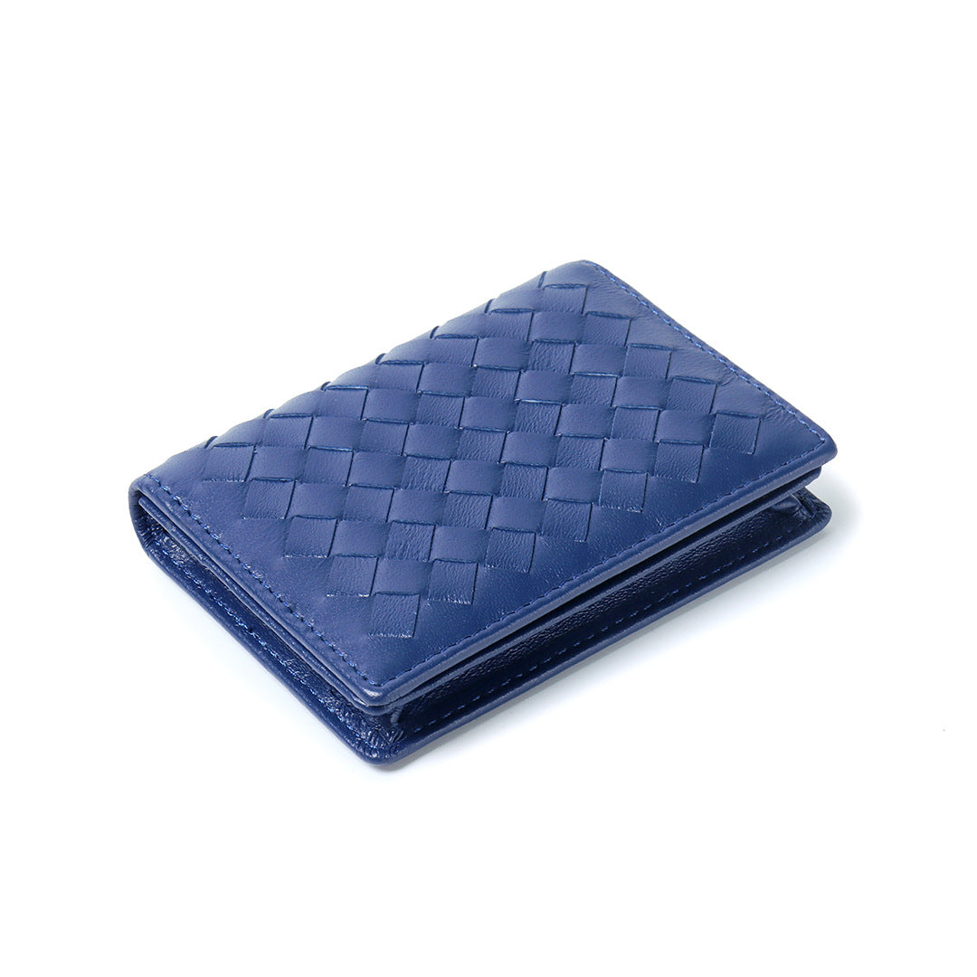 Sheepskin Handmade Woven Business Unisex Card Holder
