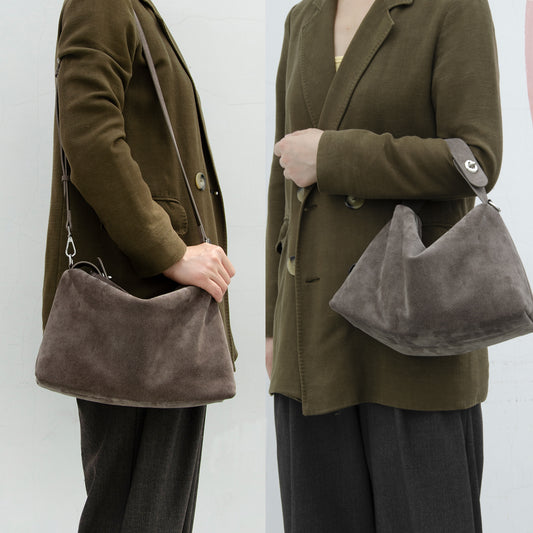 Suede Shoulder Bag Cross-body