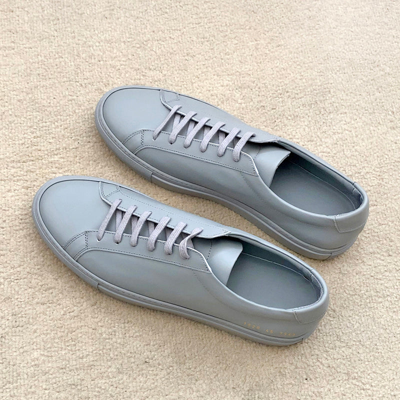 Minimalist Leather Flat Shoes