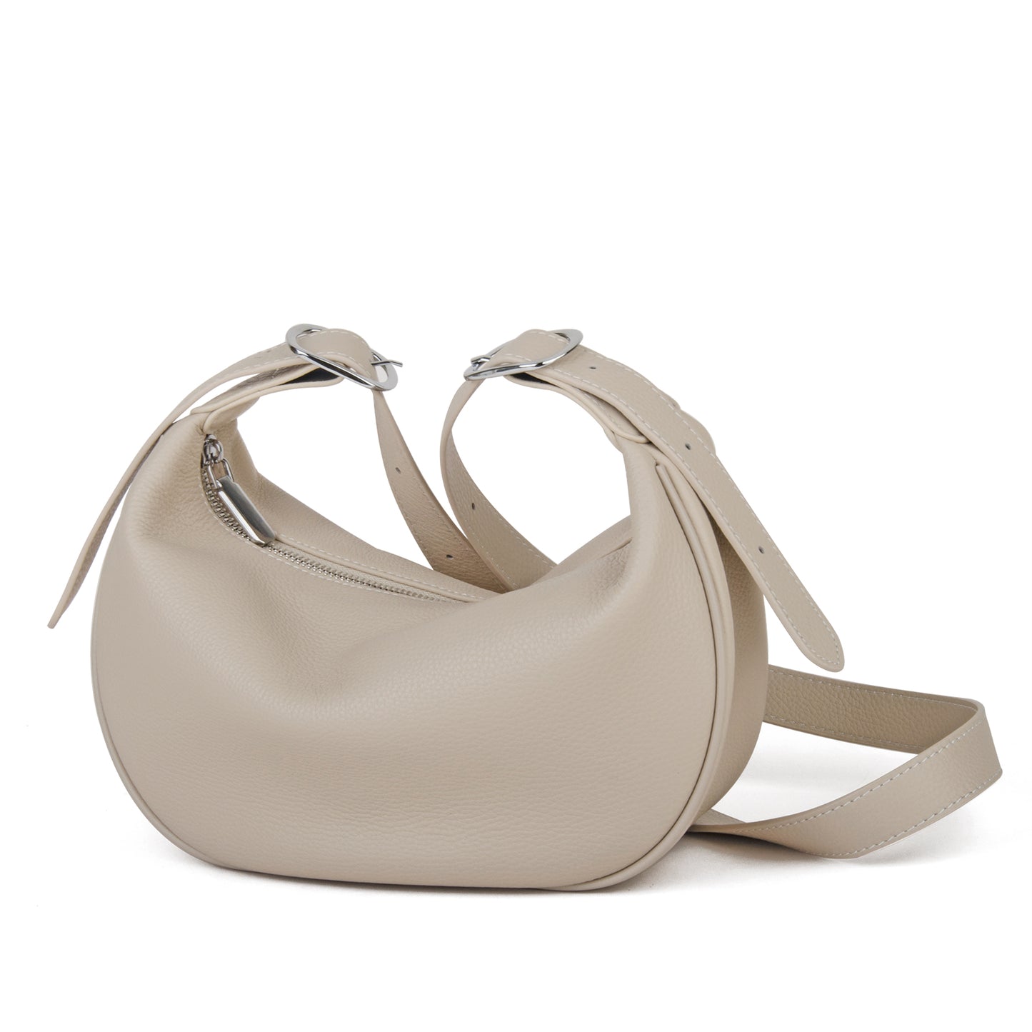 Casual Soft Leather Hobo Bags Women Crossbody