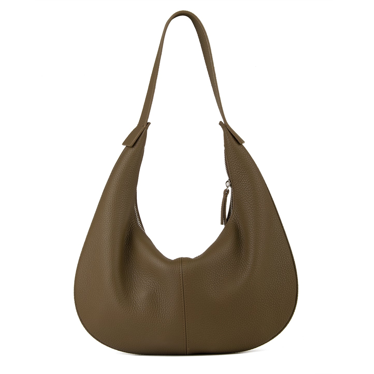Full Grained Real Leather Hobo Bags for Women