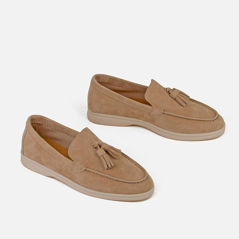 Donnain Tassel Penny Loafers
