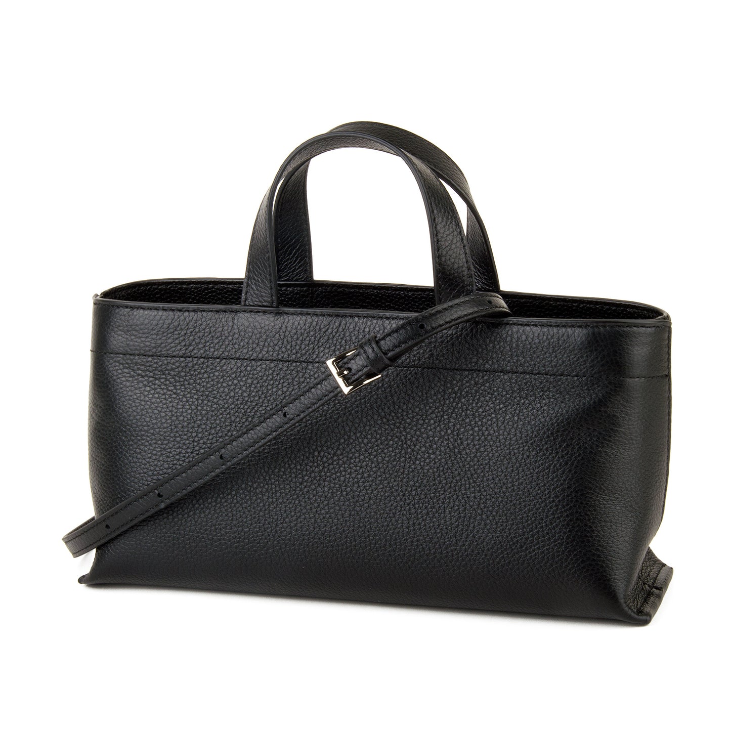 Premium Full Grained Leather Simple Tote Handbag for Women