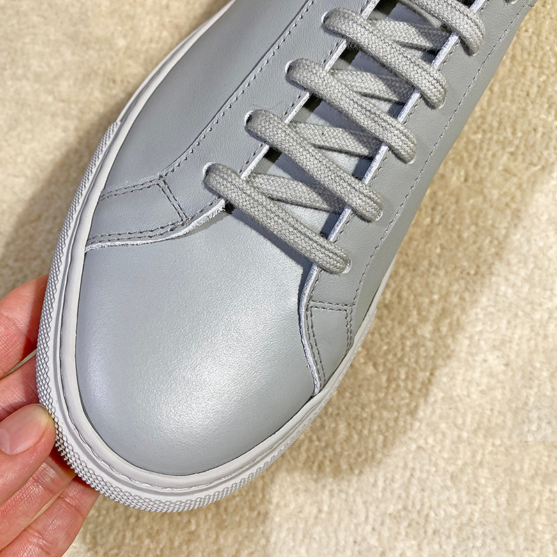 Minimalist Leather Flat Shoes