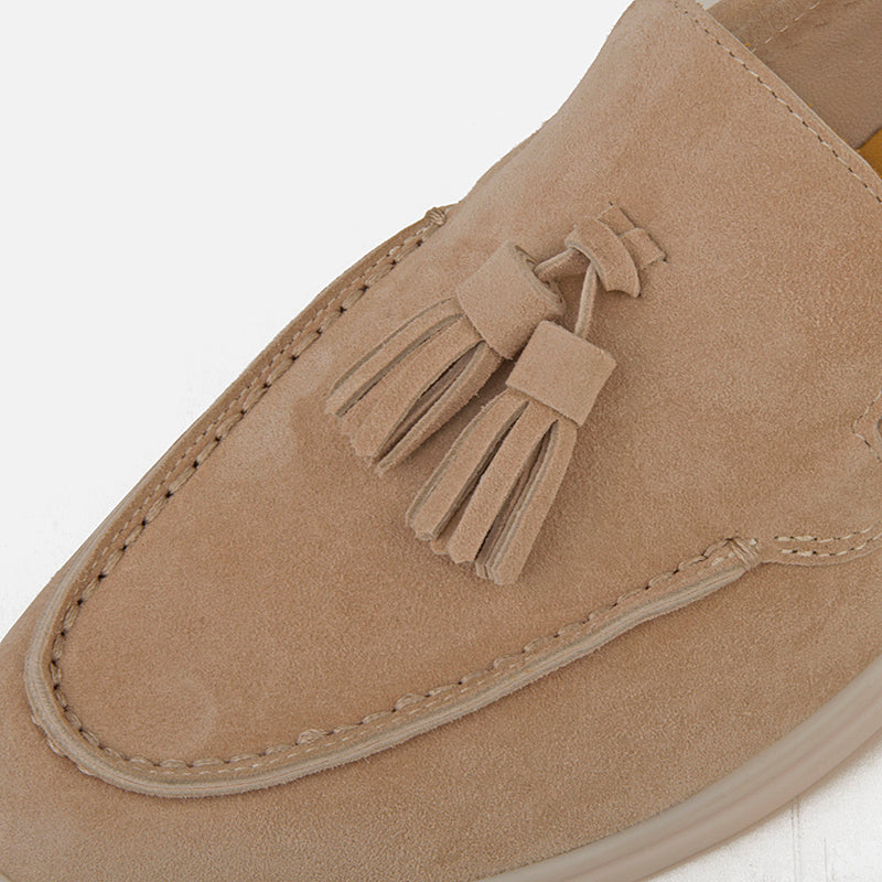 Donnain Tassel Penny Loafers