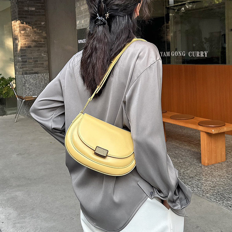 Trendy Saddle Shoulder Bags Women