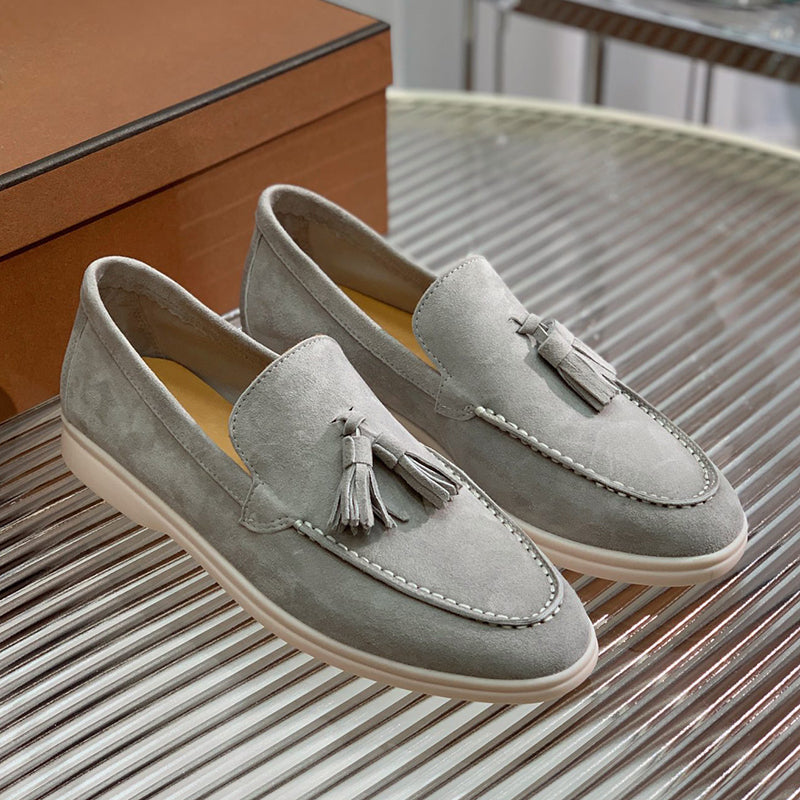 Donnain Tassel Penny Loafers