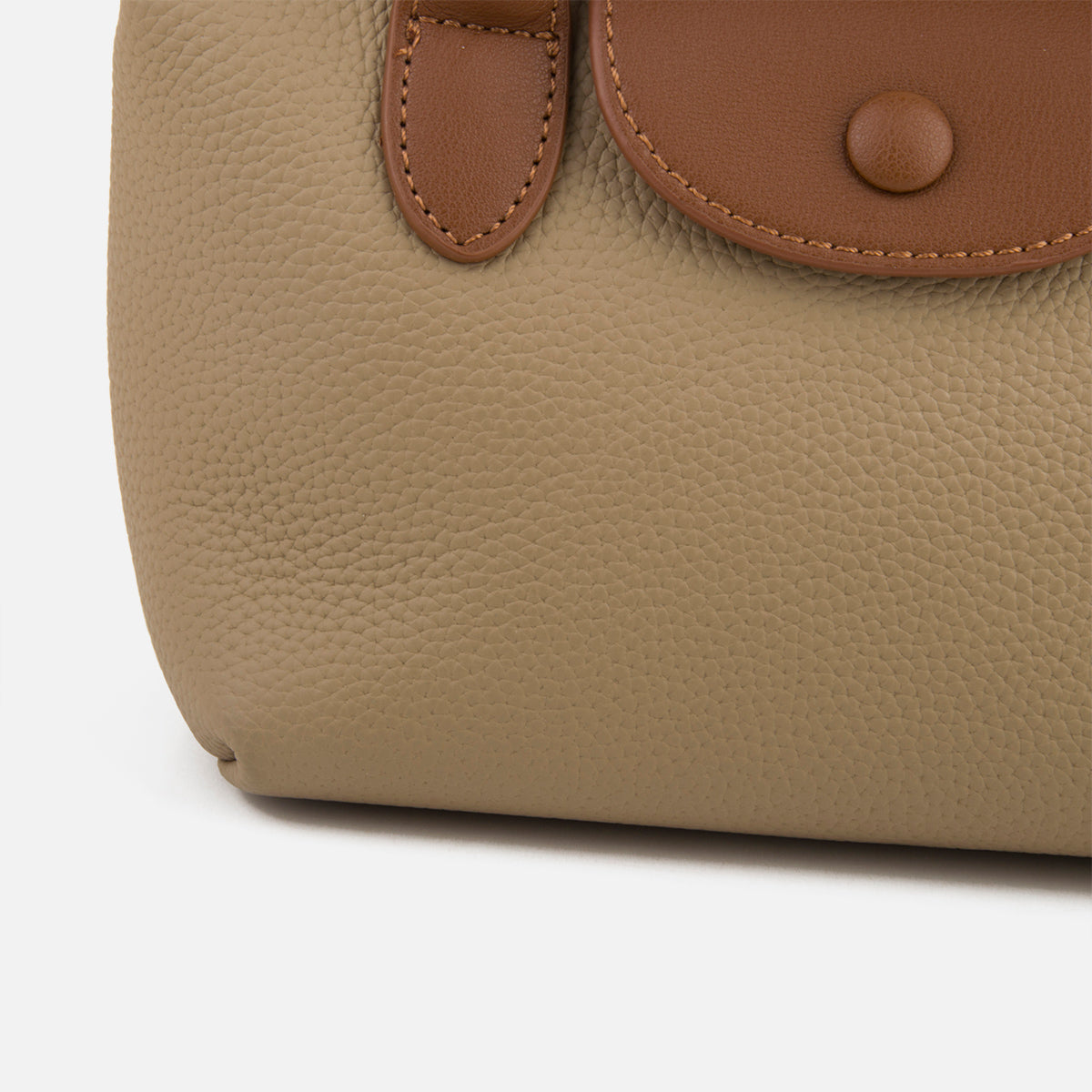 Genuine leather Dumpling Handbags Small Size