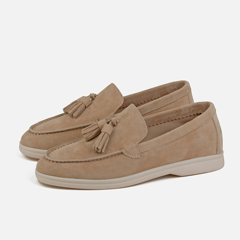Donnain Tassel Penny Loafers