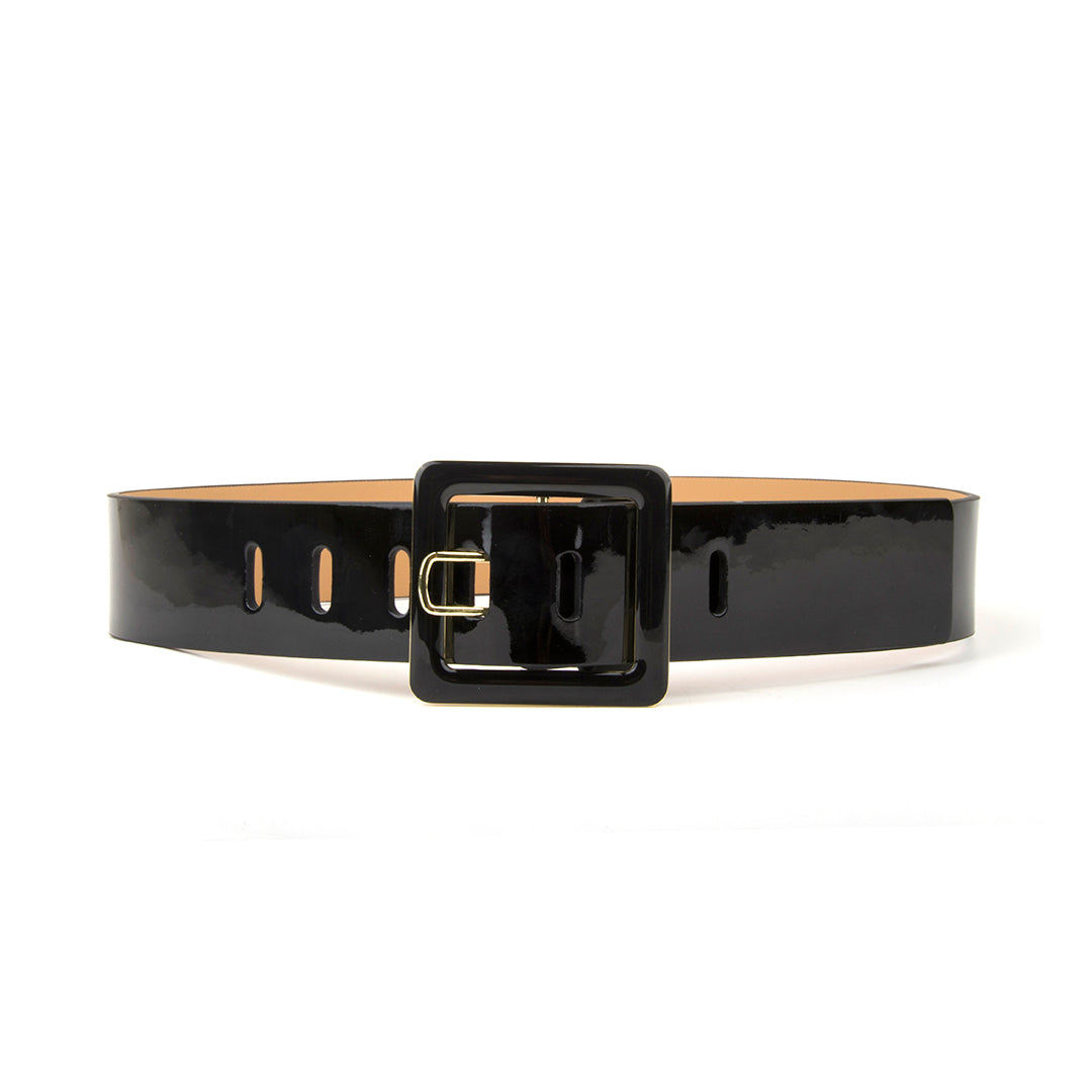 Trendy Patent Leather Women Belts