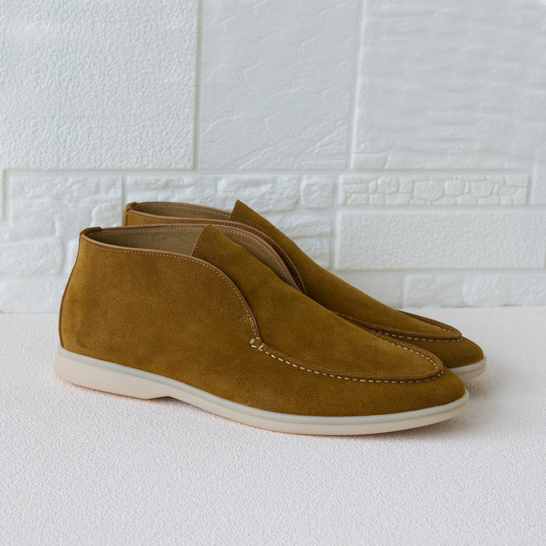 Suede Leather Moccasins