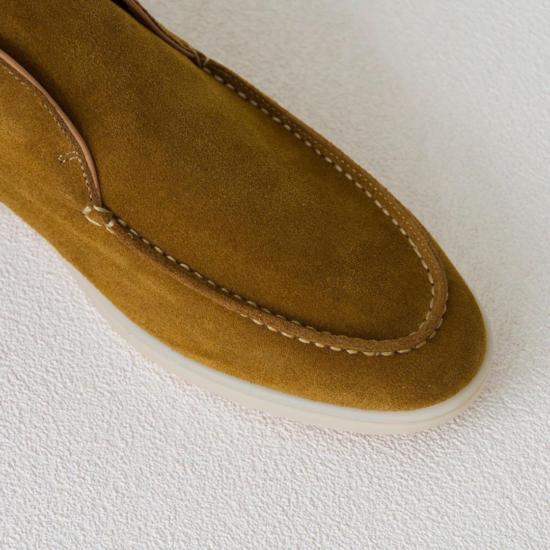 Suede Leather Moccasins