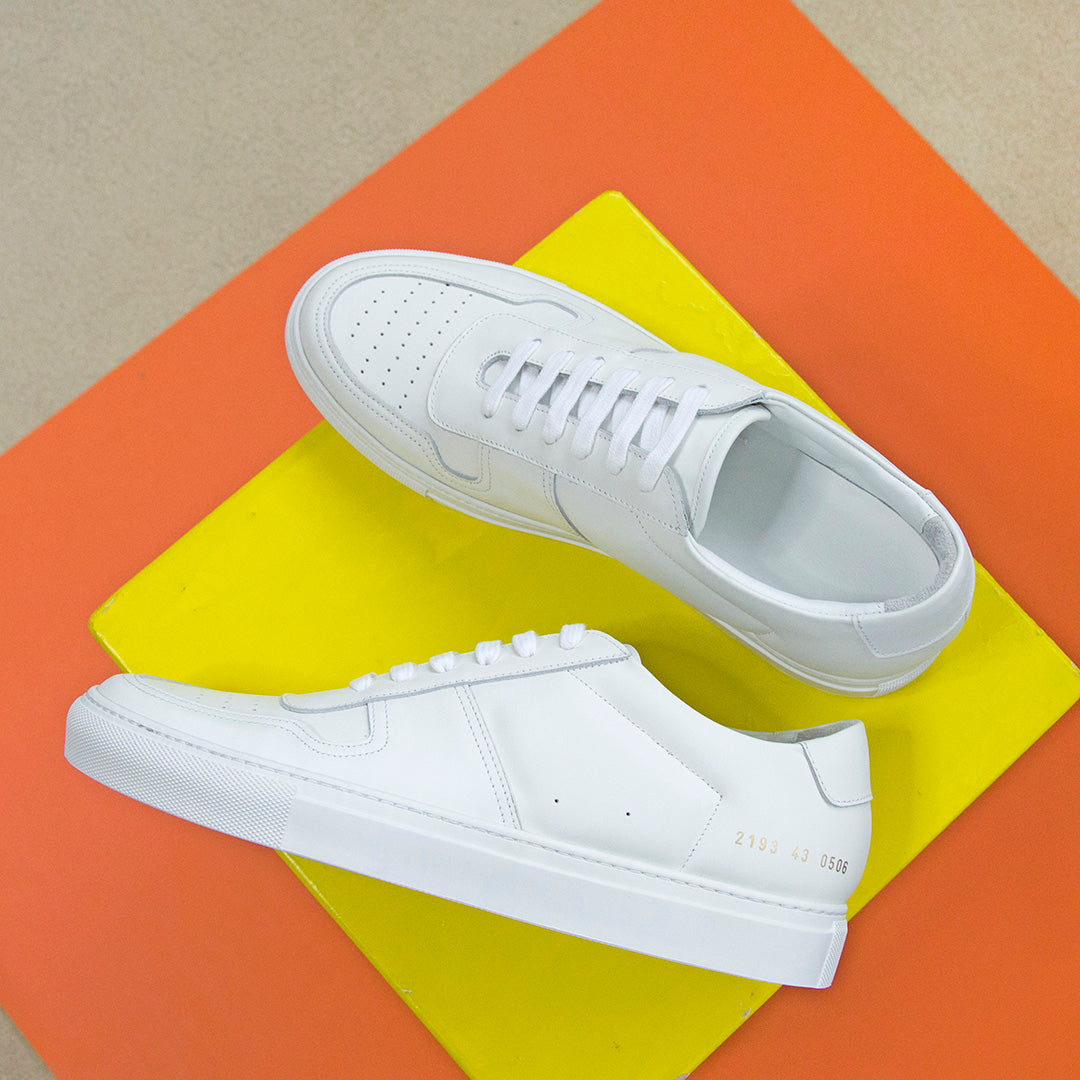 Minimalist Classic Flat White Trainers