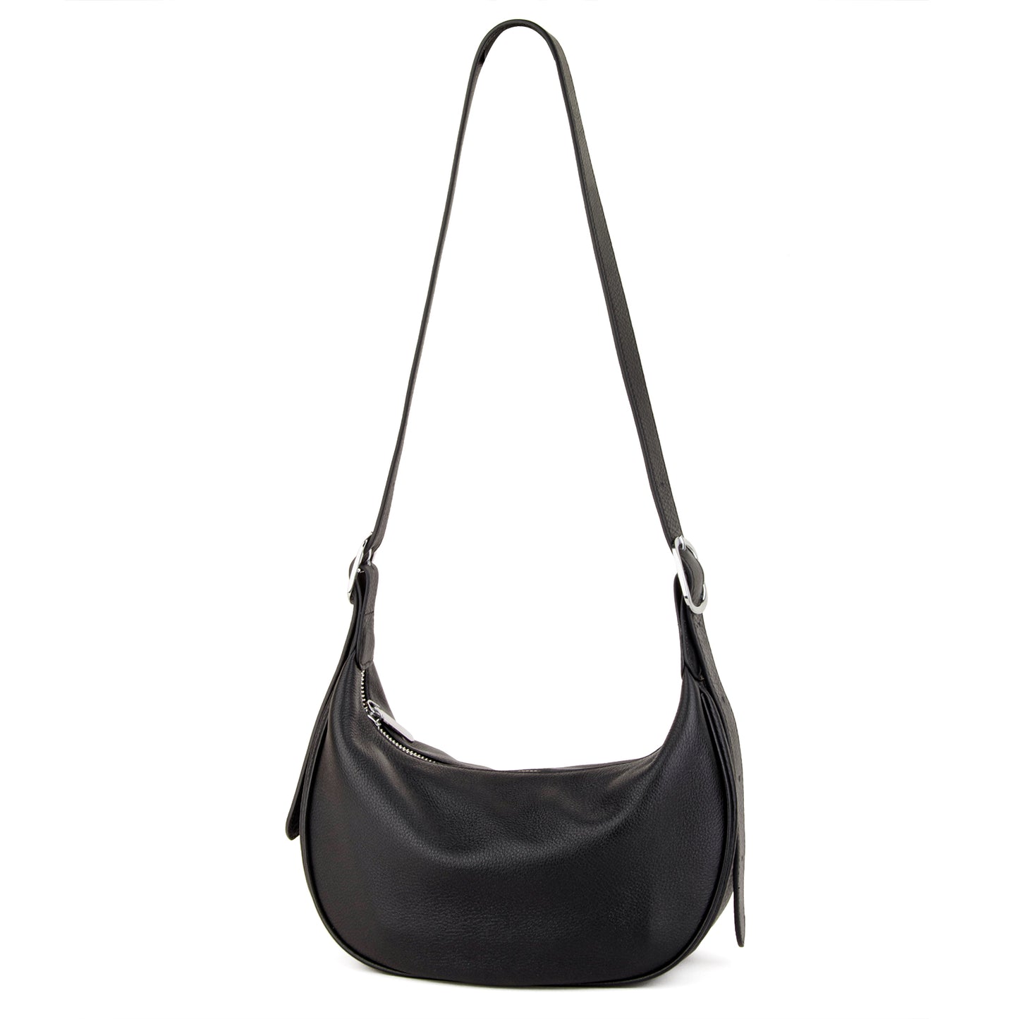 Beige Hobo Shoulder Bag