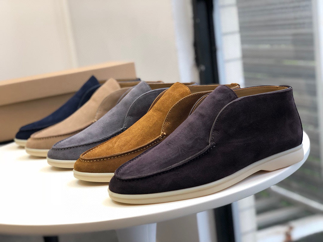 Suede Leather Moccasins