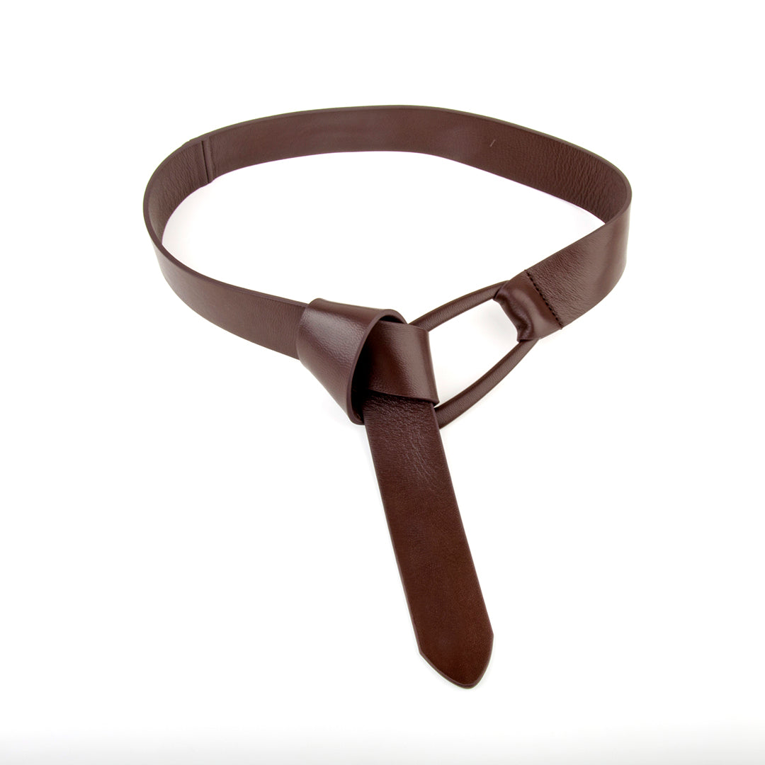 Natural Sheepskin Waist Belt Women Coat Waistband