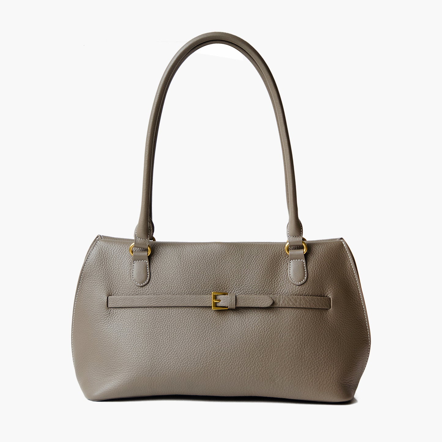 Donnain large full-grain leather cylindrical bag, simple single-shoulder handbag, suitable for commuting (Copy)
