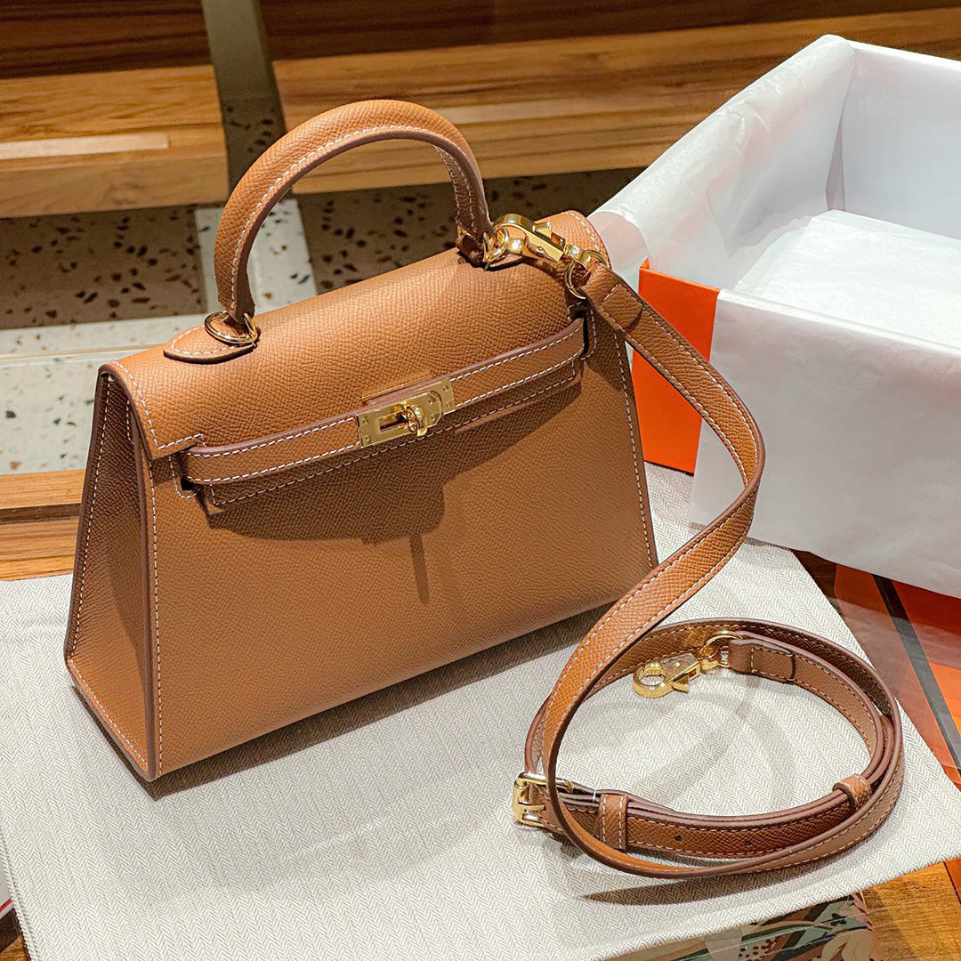 Luxury Genuine Leather Shoulder Strap Handmade Top Quality