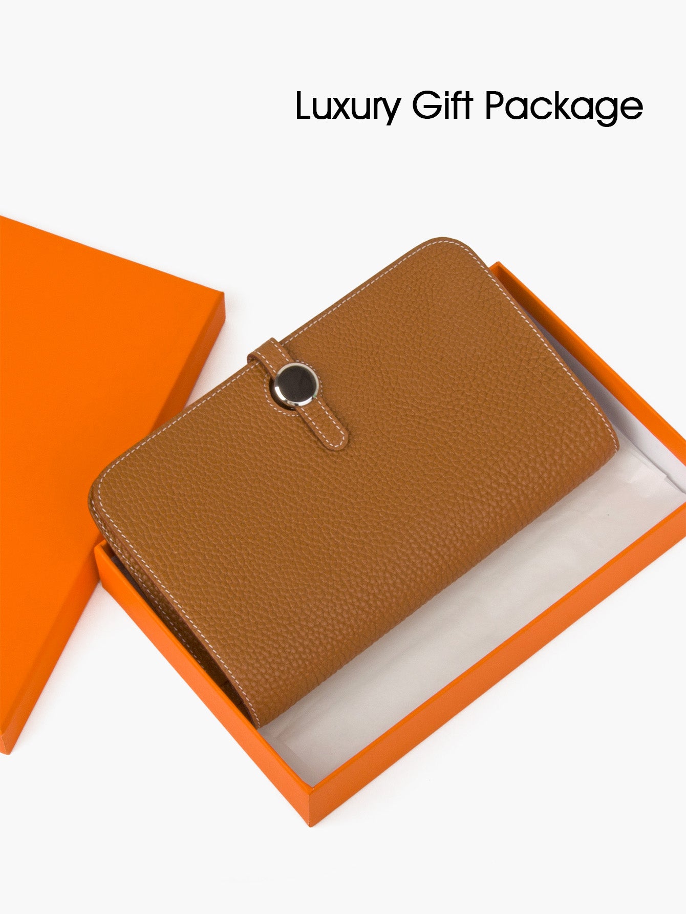 Minimalist Long Wallet Women Passport Holder
