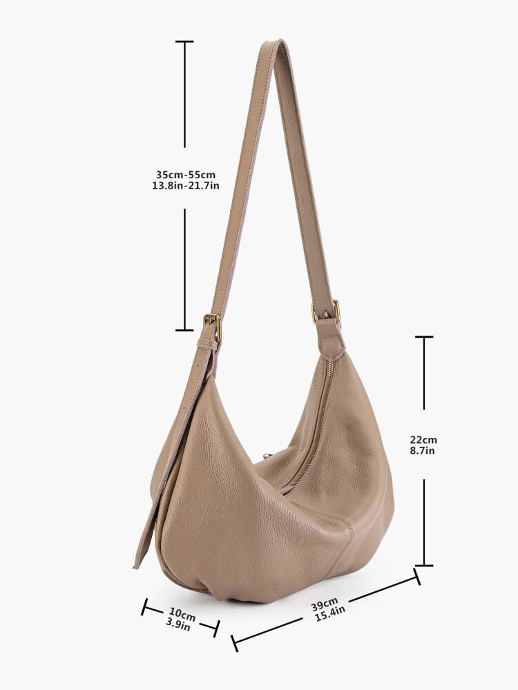 Soft Leather Casual Hobo Bags