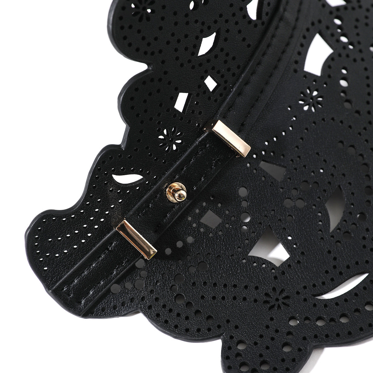Fashion Brogue Calfskin Waist Belts