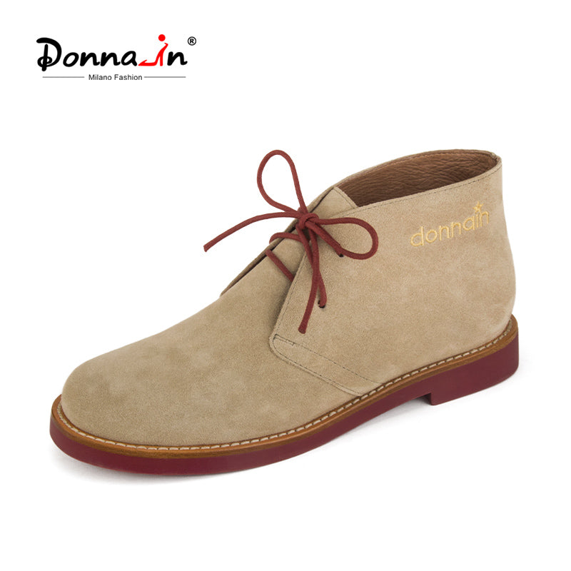Donna-in Casual Suede Desert Women