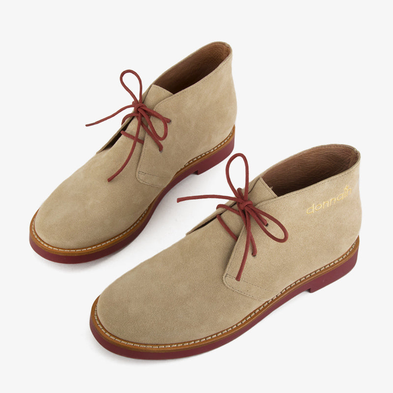 Donna-in Casual Suede Desert Women
