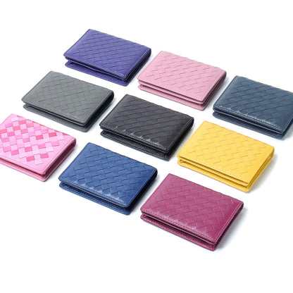 Sheepskin Handmade Woven Business Unisex Card Holder