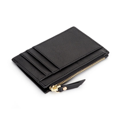 Sheepskin Women Card Holder Coin Purse