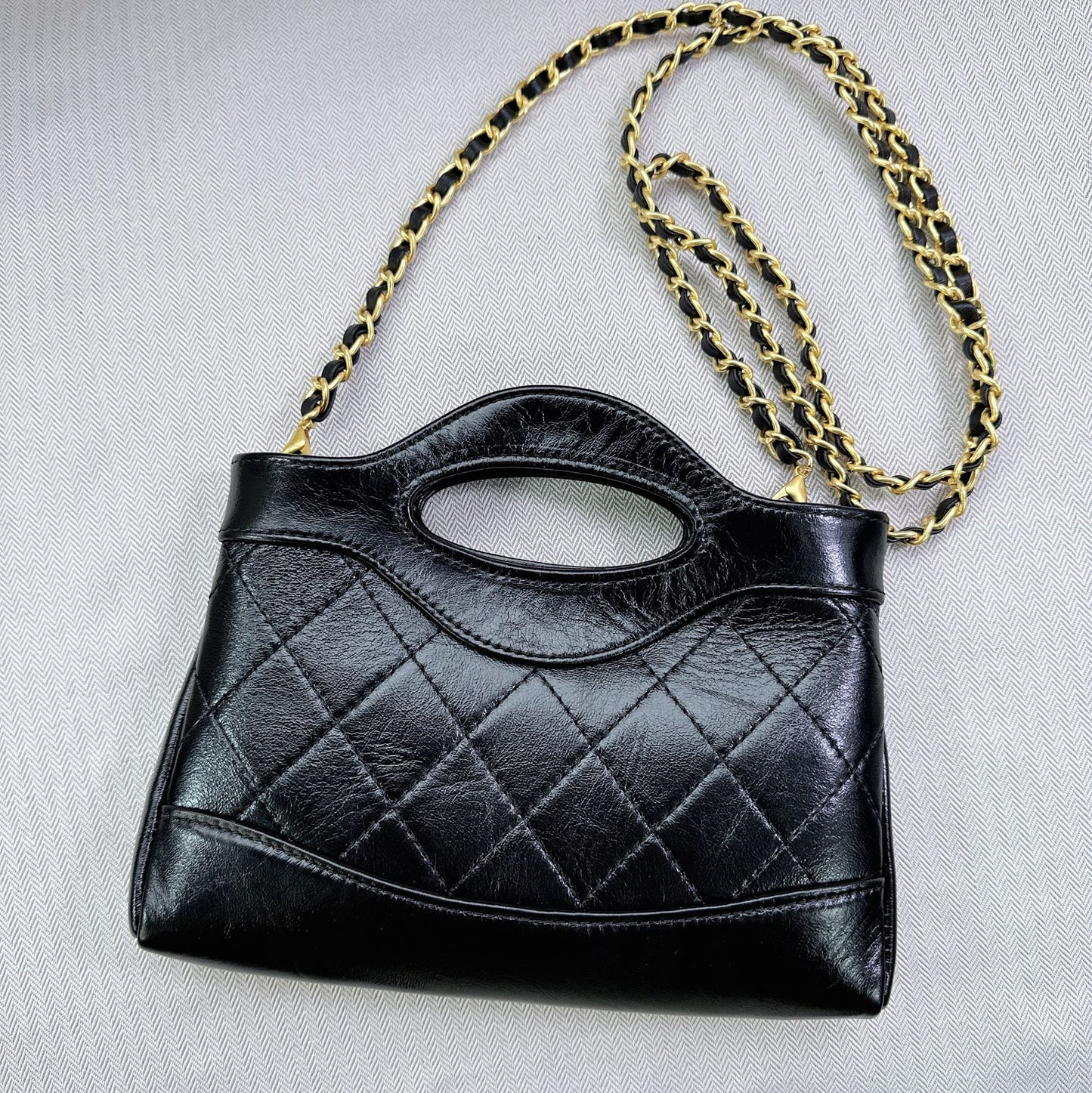 Donnain First Layer Cowhide Genuine Leather Women Handbag