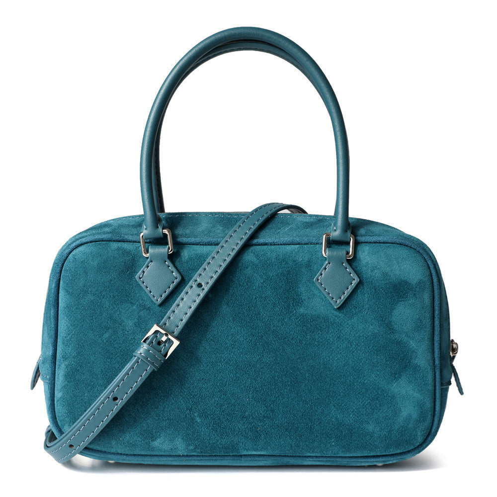 Suede Leather Square Mini Handbags