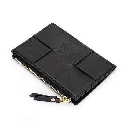 Sheepskin Women Card Holder Coin Purse