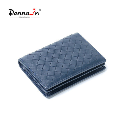 Sheepskin Handmade Woven Business Unisex Card Holder