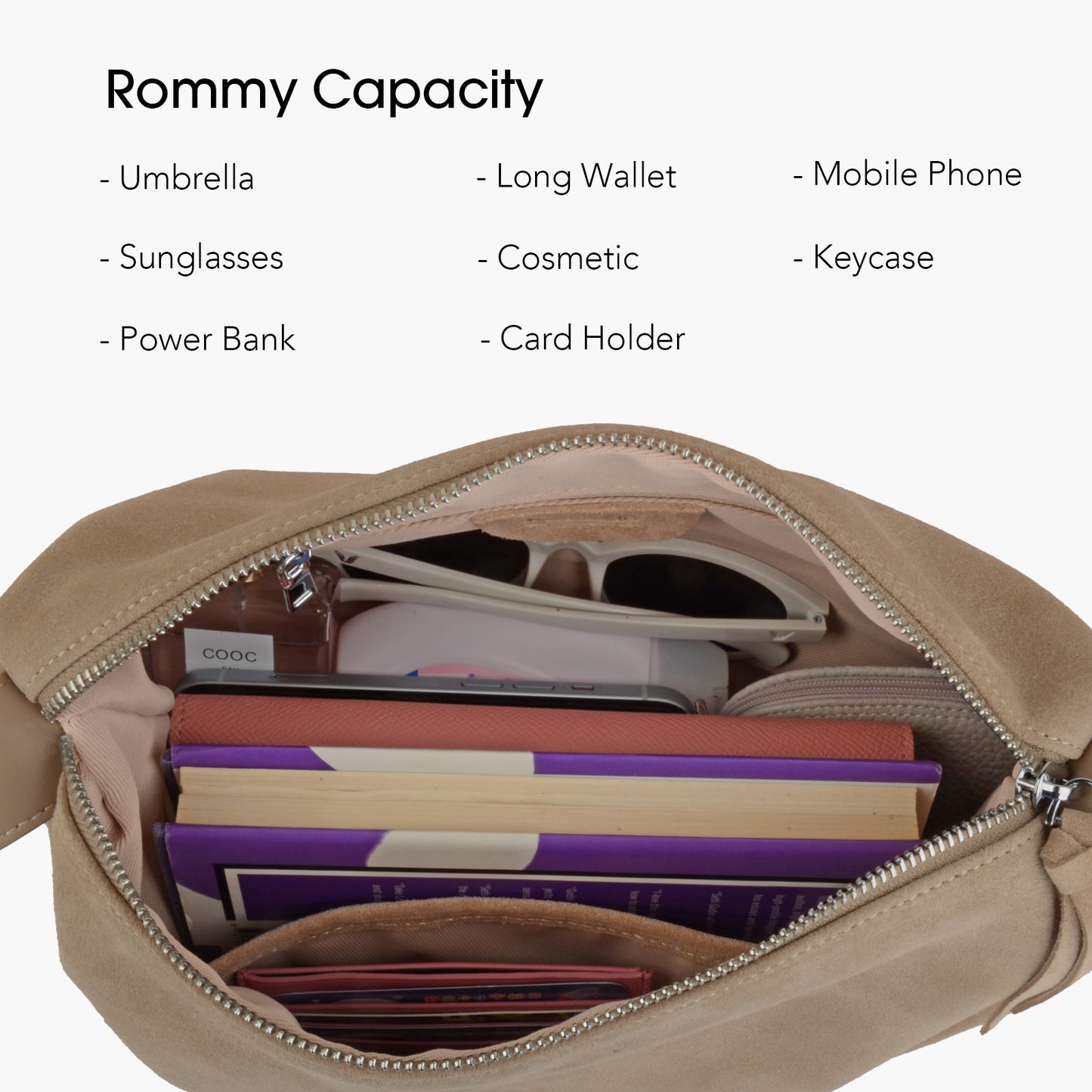 Women's fashion suede handbag, versatile new commuting crossbody bag