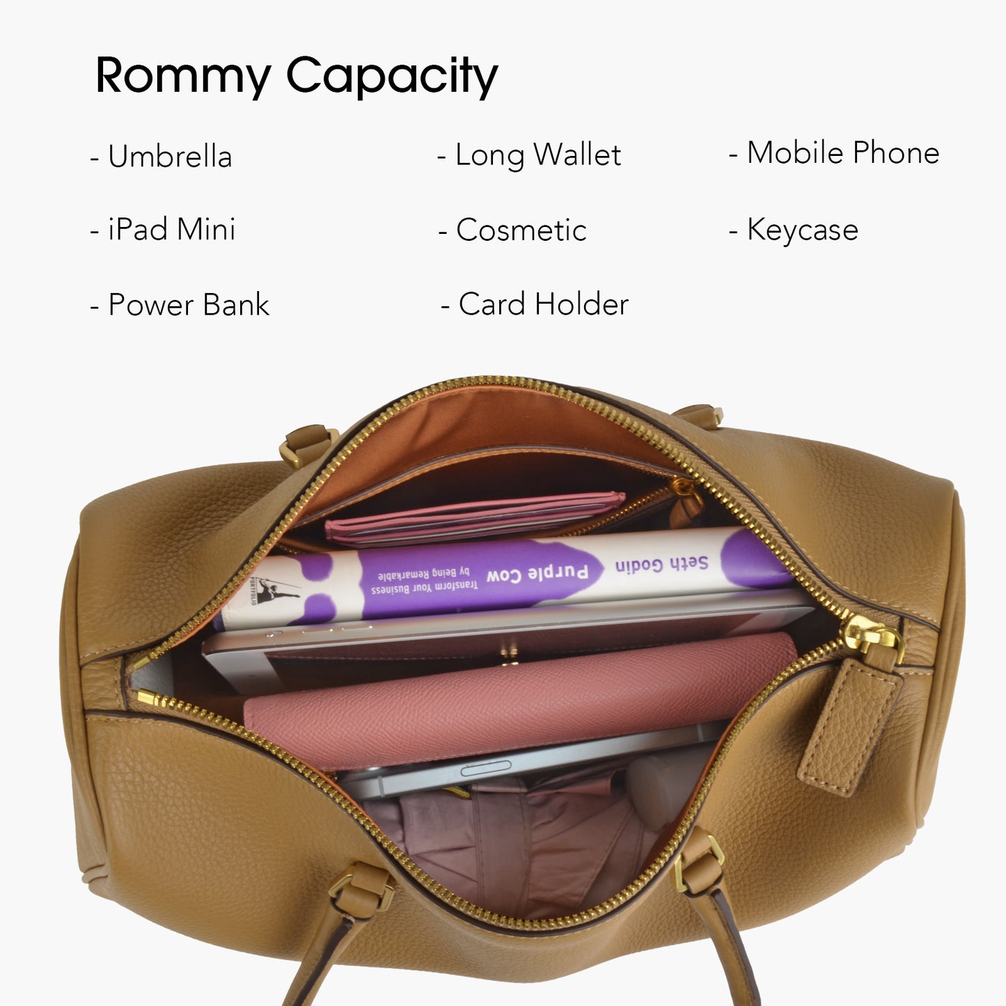 E/W Barrel Bag Plus Size