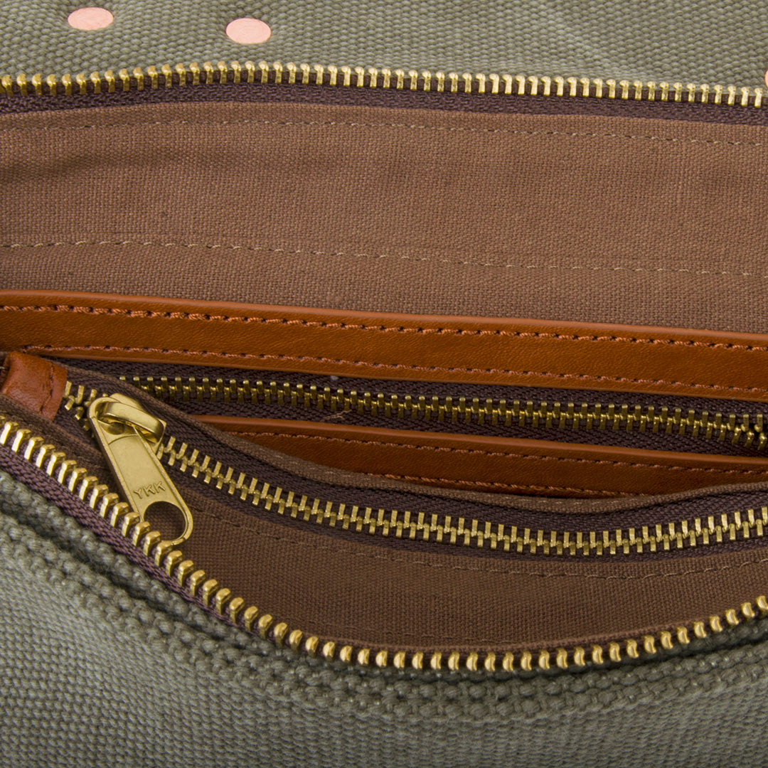 Vegetable Tanned Leather Small Messenger Bags