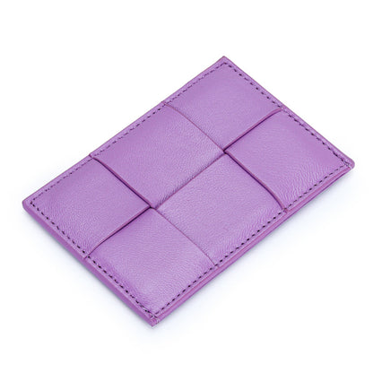 Donnain Woven Sheepskin Wallet Bank Card Holder