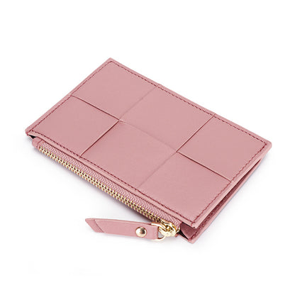 Sheepskin Women Card Holder Coin Purse
