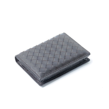 Sheepskin Handmade Woven Business Unisex Card Holder