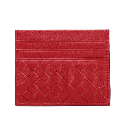 Y2K Colors Woven Sheepskin Card Holder