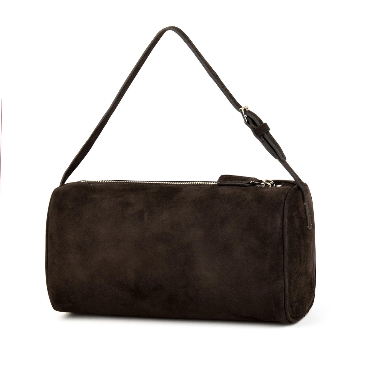Coffee Suede Mini Crossbody Bags