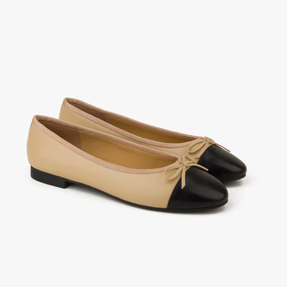Flat Ballet Real Leather Women Shoes