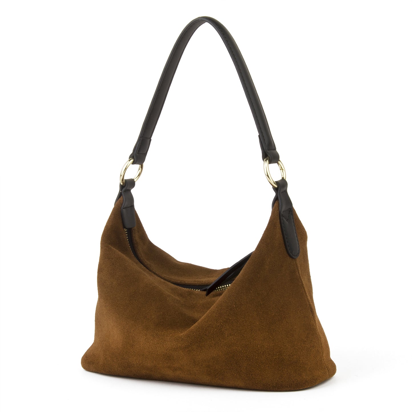 Slouchy Suede Hobo Bag