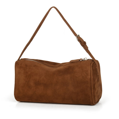 Bordeaux Suede Handbag